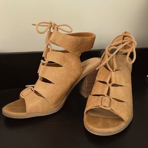 Sandal block heels